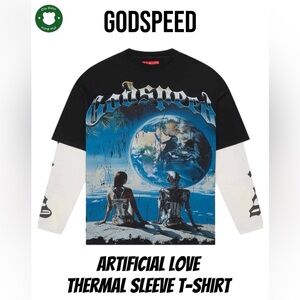 Godspeed Artificial Love Thermal Sleeved T-Shirt L